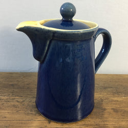 Denby Cottage Blue Straight Sided 1 Pint Coffee Pot