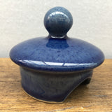 Denby „Cottage Blue“ Kaffeekannendeckel – (gerade Seiten), 1 Pint