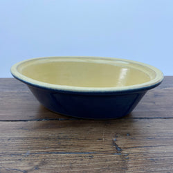 Denby Cottage Blue Oval Pie Dish