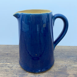 Denby "Cottage Blue" Jug (Straight Sided), 1 Pint