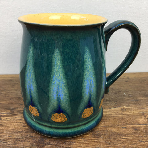 Denby Flame Mug - Green/Orange