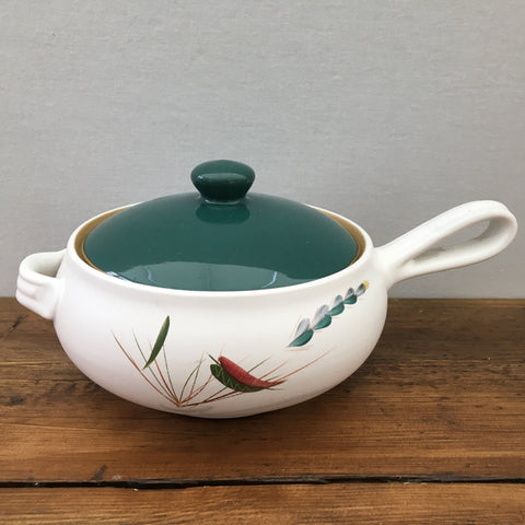 Denby Greenwheat 2 Pint Handled Casserole