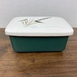 Denby Greenwheat Butter Dish (Box Shape)