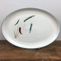 Denby Greenwheat Oval Platter