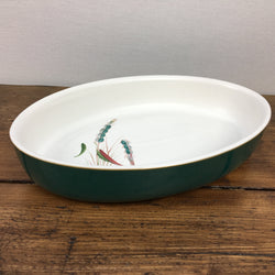 Denby Greenwheat Oval Serving Dish