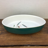 Denby Greenwheat Oval Serving Dish - 8.5"