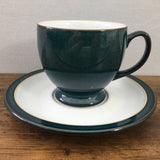 Denby Greenwich Footed Tea Cup & Saucer