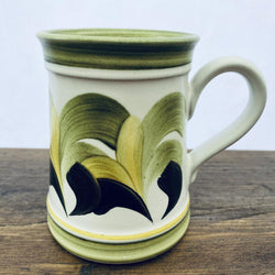 Denby Handpainted Mug - Green - Six of the Best Style