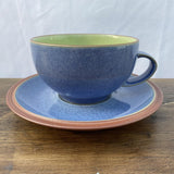 Denby Juice Breakfast Cup & Saucer (Berry & Apple)