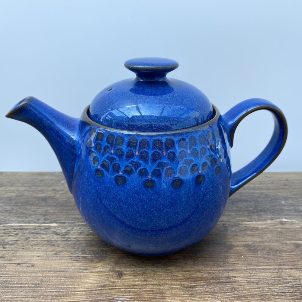 Denby "Midnight" Teapot (Tall), 2 Pints MrPottery