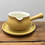 Denby Ode Gravy/Sauce Dish with Stand