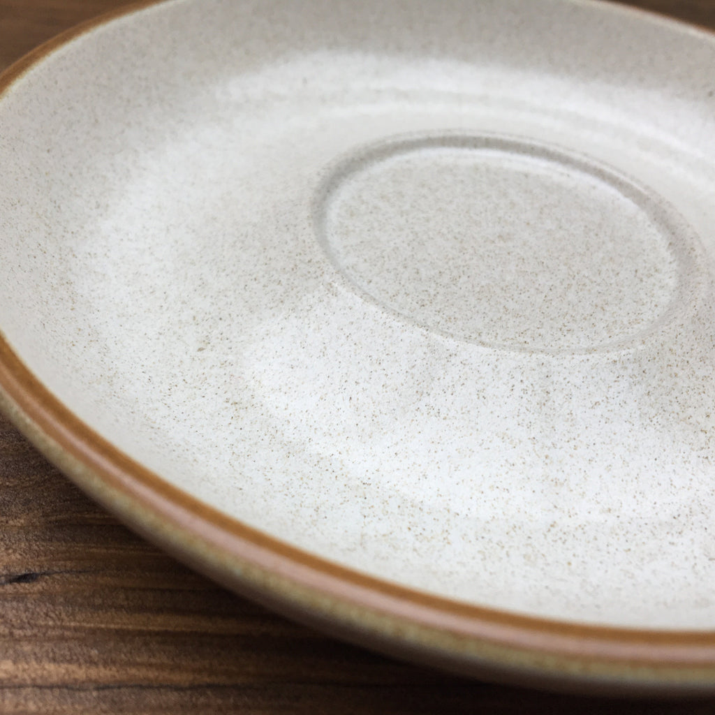 Denby "Potters Wheel (Yellow)" Tea Saucer MrPottery