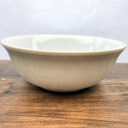 Denby Linen Cereal/Soup Bowl, White Inside