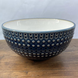 Denby Blue Bowl with White Dots