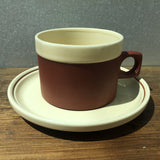 Hornsea Cinnamon Tea Cup & Saucer
