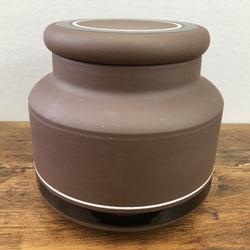 Hornsea Contrast Storage Jar, Plain