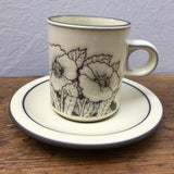 Hornsea Cornrose Coffee Cup & Saucer