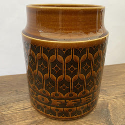 Hornsea Heirloom Brown (Medium) Coffee Storage Jar - No Lid