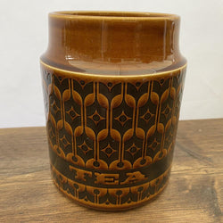 Hornsea Heirloom Brown (Medium) Tea Storage Jar - No Lid