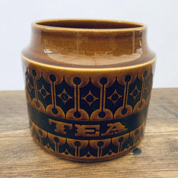 Hornsea Heirloom Autumnal Brown Storage Jar (Small) - Tea - No Lid