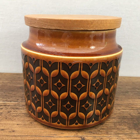 Hornsea Heirloom Brown Storage Jar - Small