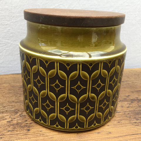 Hornsea Heirloom Green Storage Jar