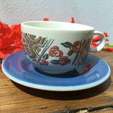 Hornsea Paysanne Tea Cup & Saucer