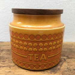 Hornsea Saffron Small Tea Storage Jar
