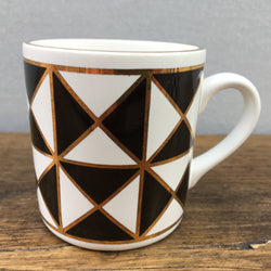 Hornsea "Silhouette" Coffee Cup, Triangles
