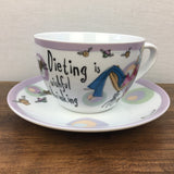 Johnson Bros Born To Shop Breakfast Cup & Saucer 