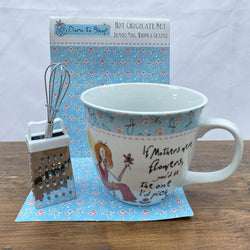 Creative Tops "Born To Shop" Hot Chocolate Gift Set - 'If mothers were flowers'