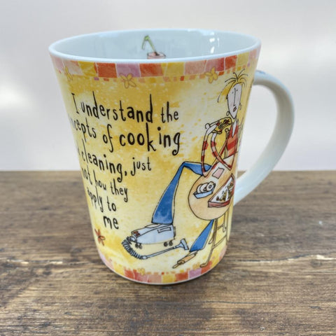 Johnson Bros Born To Shop Mug - I understand the concepts of cooking and cleaning