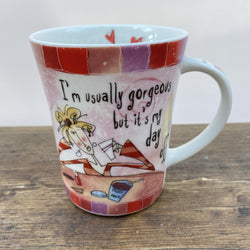 Johnson Bros Born To Shop Mug - I'm usually gorgeous but it's my day off