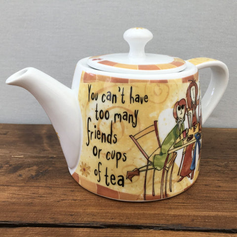 Johnson Brothers Born To Shop Teapot