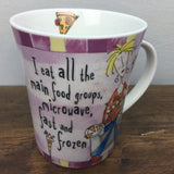 Johnson Bros Born To Shop Mug - I eat all the main food groups