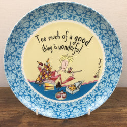 Johnson Bros Born To Shop Plate - Too much of a good thing