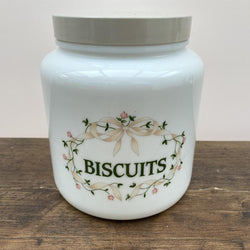 Johnson Bros Eternal Beau Pyrex Biscuit Jar