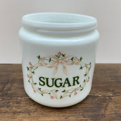 Johnson Bros Eternal Beau Pyrex Sugar Storage Jar (No Lid)