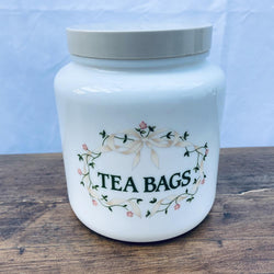 Johnson Bros Eternal Beau Tea Bags Storage Jar