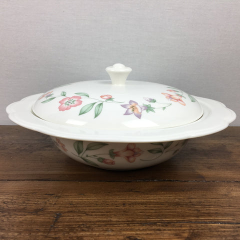 Johnson Bros Floral Lidded Serving Dish