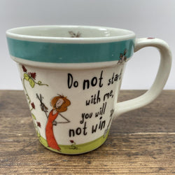Johnson Bros Flower Pot Mug - Do not start with me