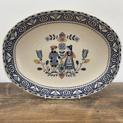 Johnson Bros Hearts & Flowers 12.25" Oval Platter