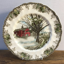 Johnson Bros Autumn Mists Dinner Plate from The Friendly Village