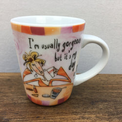 Johnson Brothers "Born To Shop" Coffee Cup / Small Mug (I'm usually gorgeous...)