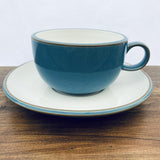 M & S Hamilton Blue Tea Cup & Saucer