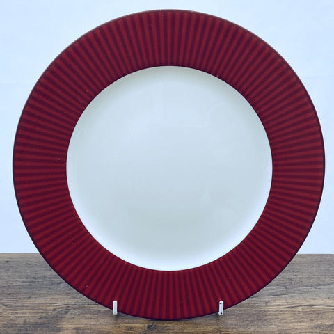 M & S Hampton Red Dinner Plate