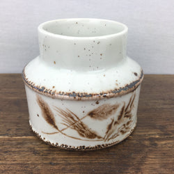 Midwinter Wild Oats Lidded Sugar Pot (Coffee) - No Lid