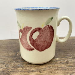 Poole Pottery Dorset Fruit Apples Mug, Newer Version