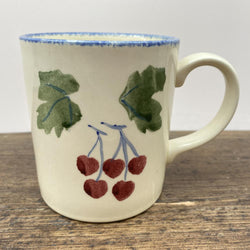 Poole Pottery Dorset Fruit Straight Sided Cherries Mug