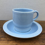 Poole Pottery Azure Coffee Cup & Saucer